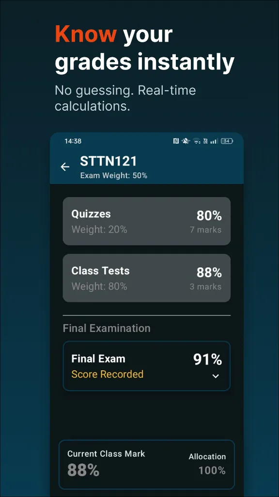Grades — Active Grade