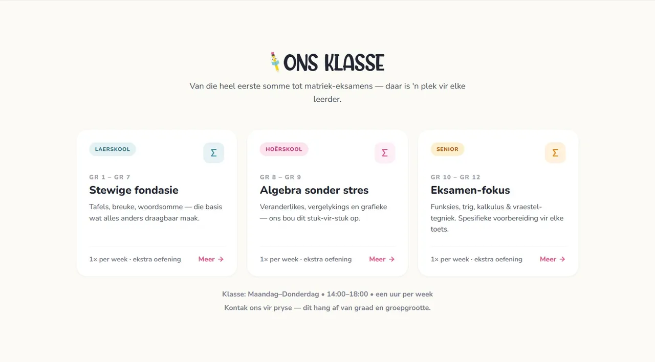 Classes — The BrainBoxx