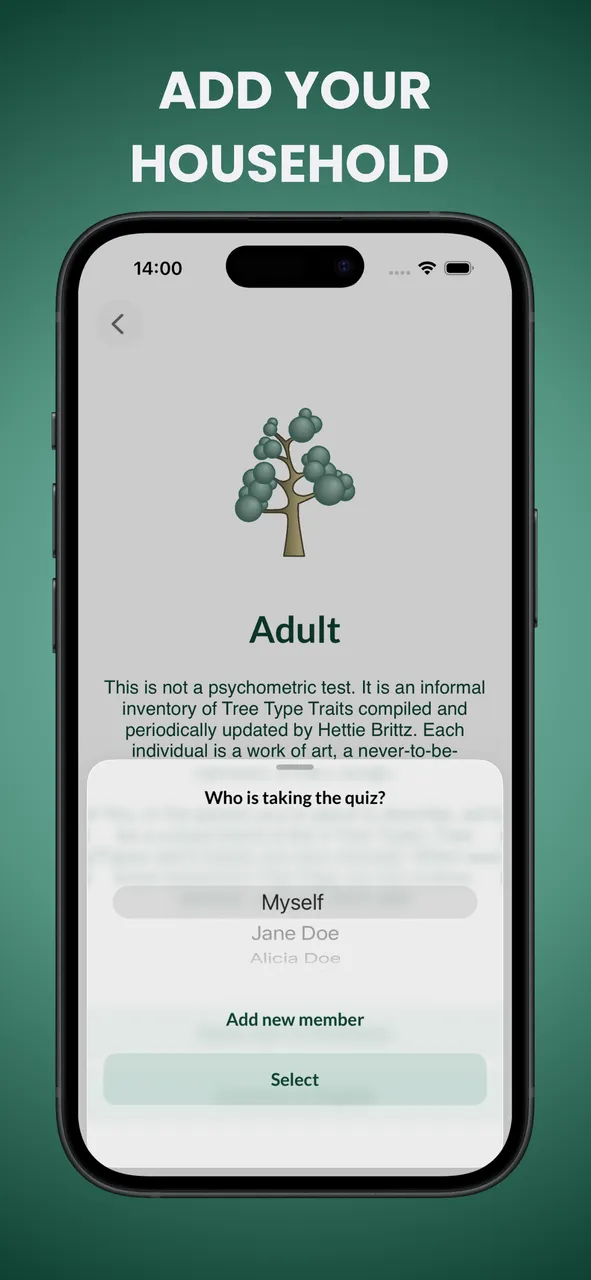 Household — TreeTribe